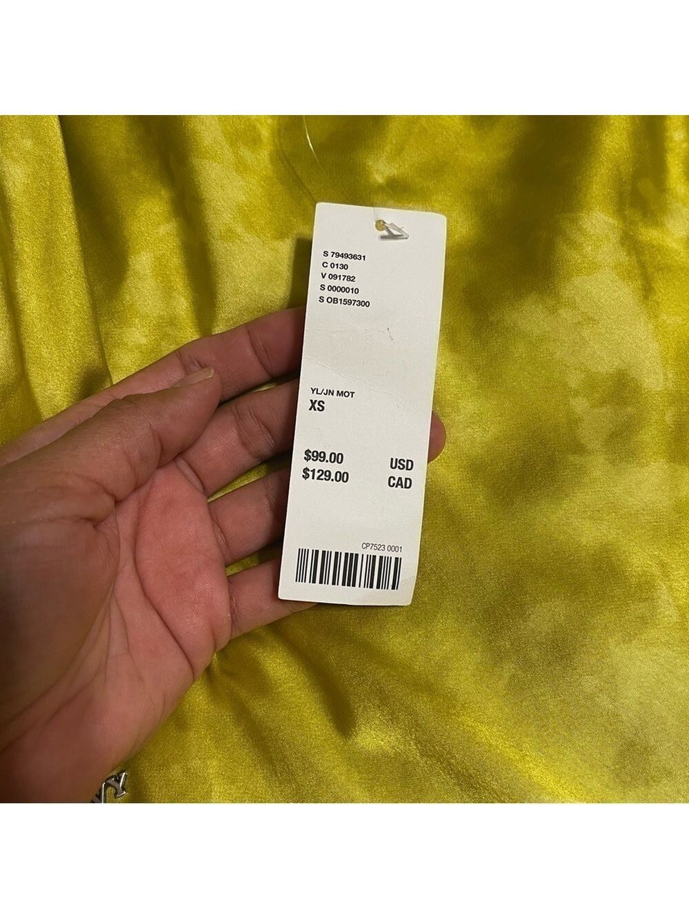 NWT Urban Outfitters Dragon Satin Dress XS - Picture 9 of 10